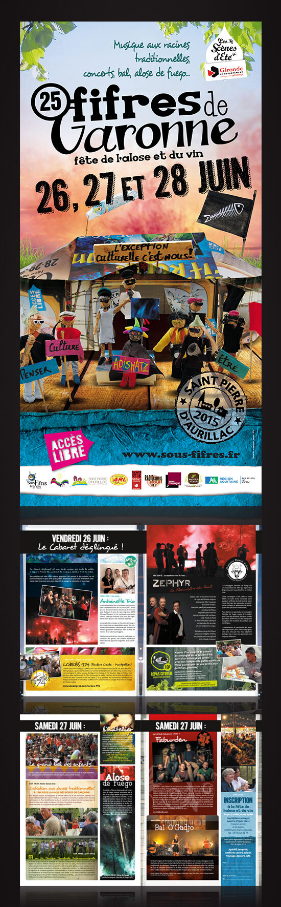 FIFRES de GARONNE - Festival 2015