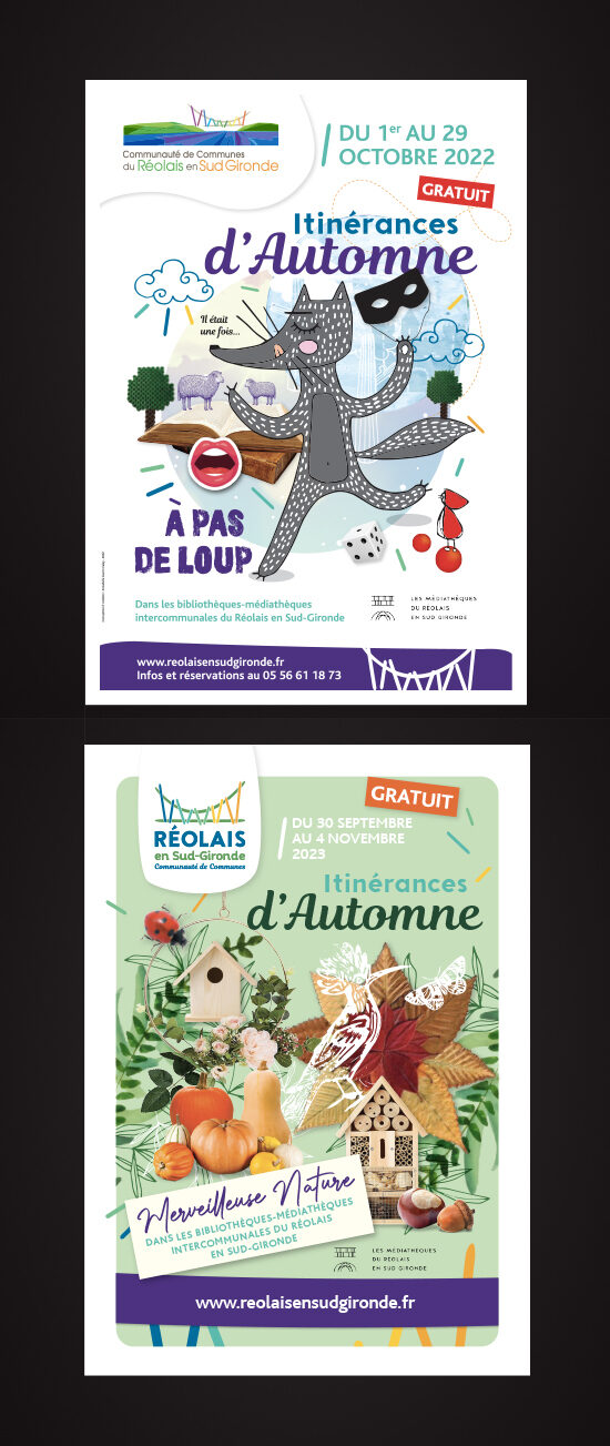 CDCRSG - AFFICHES Itinérantes d'Automne 2022 et 2023